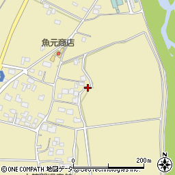 茨城県つくば市中菅間周辺の地図