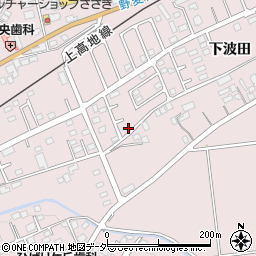 長野県松本市波田下波田5491-8周辺の地図