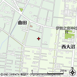 埼玉県深谷市曲田249周辺の地図