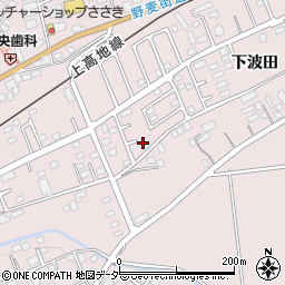 長野県松本市波田下波田5491-7周辺の地図