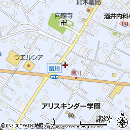 茨城県古河市諸川1054周辺の地図