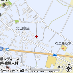 茨城県古河市諸川287周辺の地図