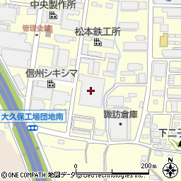 トヨタモビリティパーツ松本営業所周辺の地図