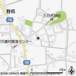 茨城県結城郡八千代町野爪413周辺の地図