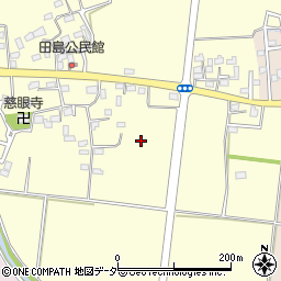 埼玉県熊谷市田島周辺の地図