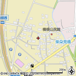 茨城県下妻市横根231周辺の地図