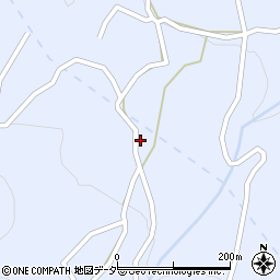 長野県松本市入山辺6605-2周辺の地図