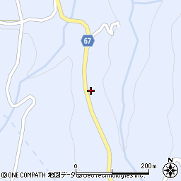 長野県松本市入山辺7018-1周辺の地図
