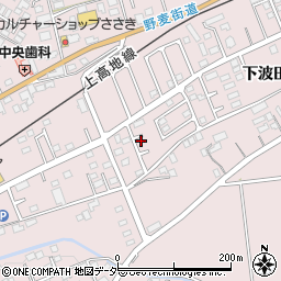 長野県松本市波田下波田5491-11周辺の地図