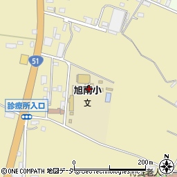 鉾田市立旭南小学校周辺の地図
