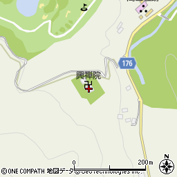 興禅院周辺の地図