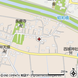 埼玉県熊谷市西城45-1周辺の地図