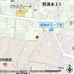 松本車検センター周辺の地図