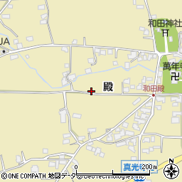 長野県松本市和田殿2429-8周辺の地図