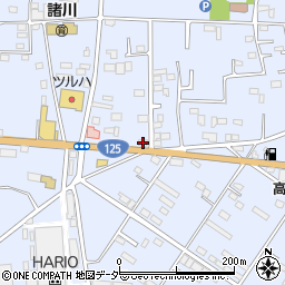 茨城県古河市諸川1358周辺の地図