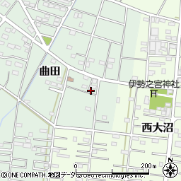 埼玉県深谷市曲田246周辺の地図