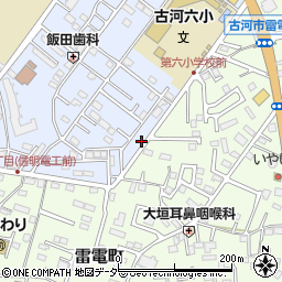 茨城県古河市北町15周辺の地図