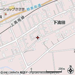 長野県松本市波田下波田5500-21周辺の地図