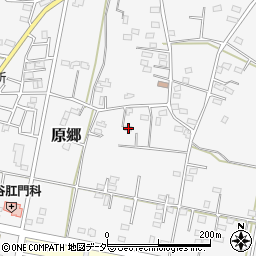 埼玉県深谷市原郷316周辺の地図