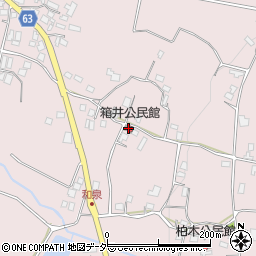 箱井公民館周辺の地図