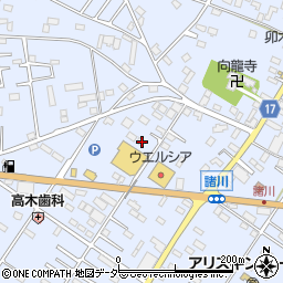 茨城県古河市諸川1226周辺の地図