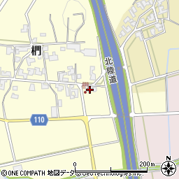 福井県あわら市椚19周辺の地図