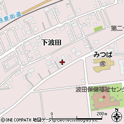 長野県松本市波田下波田10375-2周辺の地図