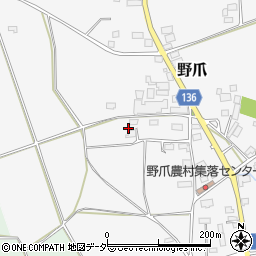 茨城県結城郡八千代町野爪86周辺の地図