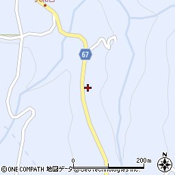 長野県松本市入山辺7013-1周辺の地図
