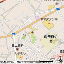茨城日産古河店周辺の地図