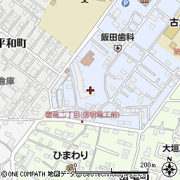 茨城県古河市北町4周辺の地図
