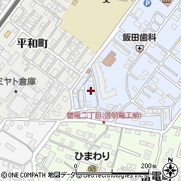 茨城県古河市北町3周辺の地図