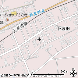 長野県松本市波田下波田5500周辺の地図