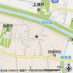 埼玉県熊谷市西城52周辺の地図
