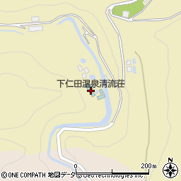 西上州　下仁田温泉　清流荘周辺の地図