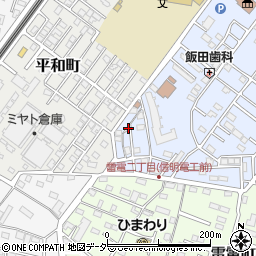 茨城県古河市北町2周辺の地図