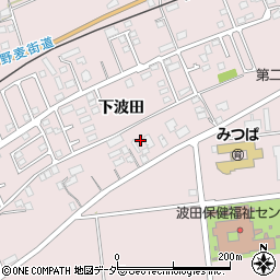 長野県松本市波田下波田10375-6周辺の地図