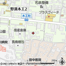 ラフィーネ松本南弐番館周辺の地図