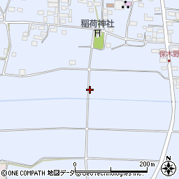 埼玉県本庄市児玉町保木野周辺の地図