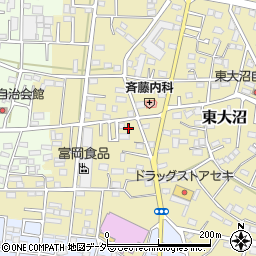 埼玉県深谷市東大沼478周辺の地図