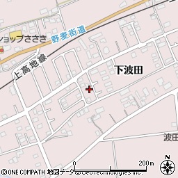 長野県松本市波田下波田5505-4周辺の地図