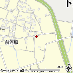 茨城県下妻市前河原61周辺の地図