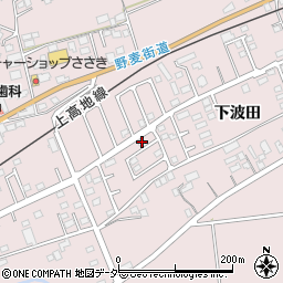 長野県松本市波田下波田5500-8周辺の地図