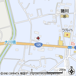 茨城県古河市諸川1663周辺の地図