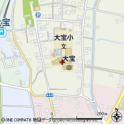 下妻市立大宝小学校周辺の地図