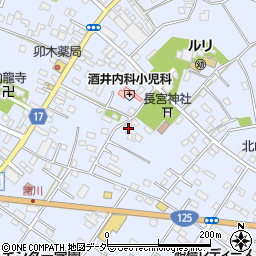 茨城県古河市諸川436周辺の地図