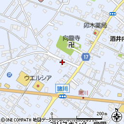 茨城県古河市諸川1158周辺の地図