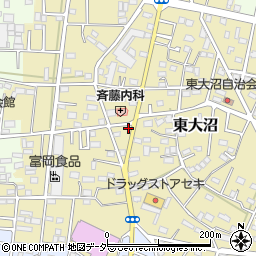 埼玉県深谷市東大沼466周辺の地図