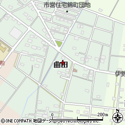 埼玉県深谷市曲田232周辺の地図