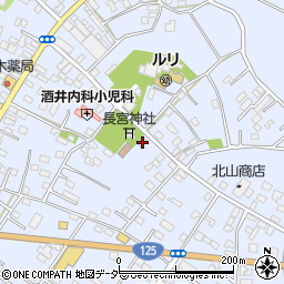 茨城県古河市諸川446周辺の地図